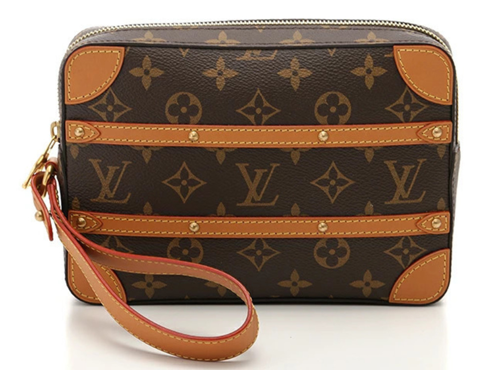 LOUIS VUITTON Shoulder Bag Soft Trunk Pochette Monogram